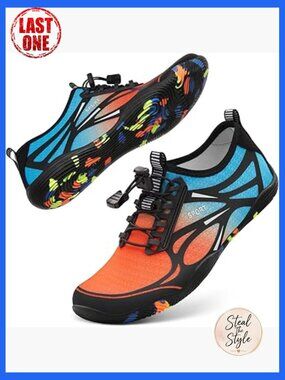Water Shoes for Women Men Quick Dry Barefoot Aqua Socks Beach Lake Pool Hiking